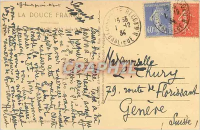 Castelo de Lozère — Século XV — Yvon — Verso