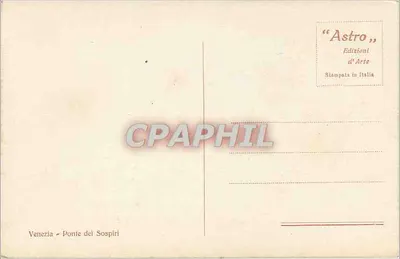 Wenecja — Most Sospiri — Wydawnictwo Astro — Rewers