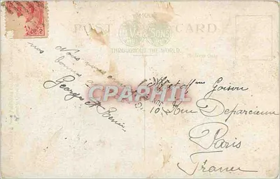 Broadway Avenue e Igreja Metodista, Winnipeg, Man. — editor V. E. Sons, n° 103778 — Verso
