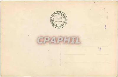 Statua królowej Karomamy — Muzeum Louwra — seria E44 — Rewers