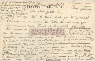 Bordeaux — Park Bordelais — Wydawca La Cigogne, nr 54 — Rewers
