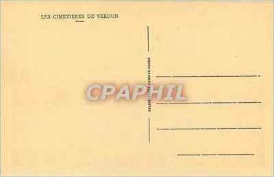 Verdun (Pola walki) — Ossuaire i Narodowy Cmentarz w Douaumont — Héliodore Comber Bacon — Rewers