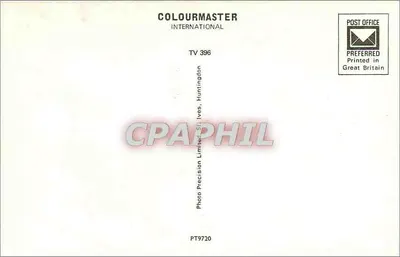 A Vale do Tâmisa — Carta ilustrada — Colourmaster International — Verso