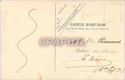 Berck-Ville — A Igreja e o Cemitério — V. Dr. Paris No. 20 — Verso