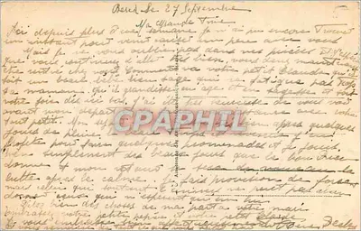 Berck-Plage - The Sea and the Dunes — Vintage Postcard/Antike Ansichtskarte n°29, publisher ABE — Back