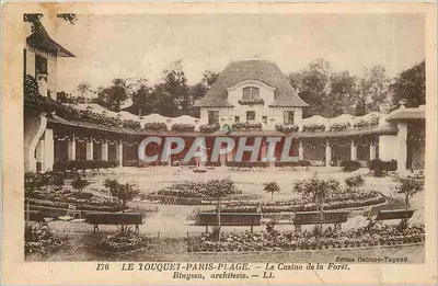 Le Touquet-Paris-Plage — O Casino da Floresta — Bluysen, arquiteto — Edição Debonne-Tegaud