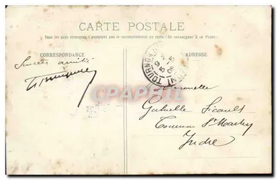 Bordeaux - Monument dos Girondinos — Grandes Ponts, editor Grandes Ponts, n°78 — Verso