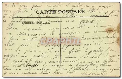 Lamalou-les-Bains (Hérault) — Estabelecimento Termal — Ed. Marius Pons, Béziers — Verso