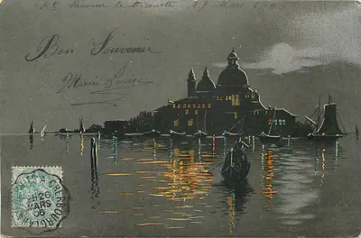 Vista noturna de Veneza — editor S 456