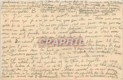 Bordeaux — A Grande Campanha — n° 68 — Verso