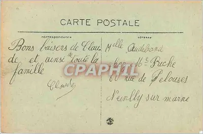 Bordeaux — Kerk van Sint-André — R.P., Parijs — Achterkant