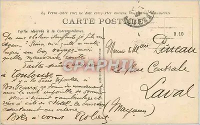 Bordeaux — Het vlottermerk - BR — Uitgever BR, n° 107 — Achterkant