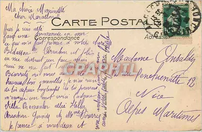 Arcachon — plaża przy niskiej mierze — LL — Rewers