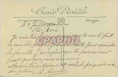 Bordeaux — Quais — Widok z Douane — LL. — Wydawnictwo Grand Bazar — Rewers