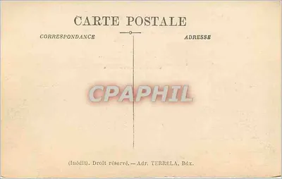 Bordeaux — Catedral de São André — Carta do Poeta gascon Terréla — Verso