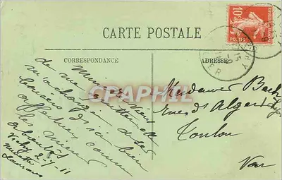 Vichy — Kąt Parku — LL. n°276 — Rewers