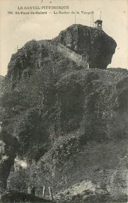 St-Paul-de-Saliers — Le Rocher de la Vierge — n°706