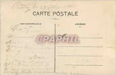 Rodez (Aveyron) — Plein de la Ville — Douziche, uitgever, Rodez — Achterkant