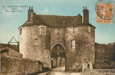 Château-Thierry (Aisne) — Porta Saint-Pierre — Edit. J. B.