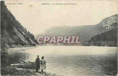 Nantua - Lago de Sylans visto de Charix — Laloge, fot., Nantua