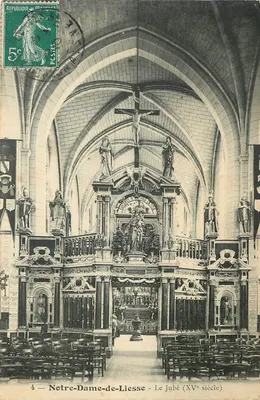 Notre-Dame-de-Liesse - O Jubé (século XV) — P. V. editelle