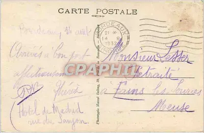 Bordeaux — Most Kamieniany — M. D. — Rewers