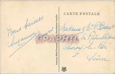 Gouffre de Padirac (Partia) — Grotty górne wspierane przez Gigantyczną Kolumnę — wydawca anonimowy, nr 14 — Rewers