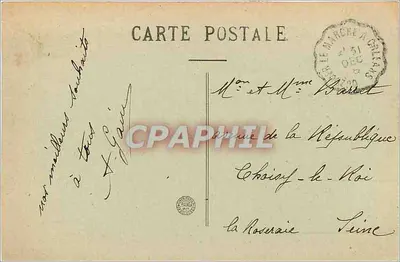 Orléans — L'Hôtel de Ville (Mon hist.) — Edizione H.C. n°652 — Verso
