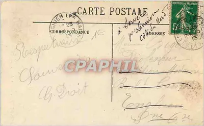 Montargis — El Castillo y el Canal — LL. — Reverso