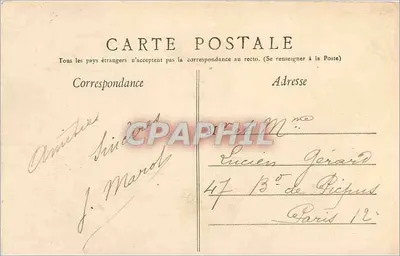 Oullians — Le Rotondes — Ed. G. Cheries Oullians — Verso