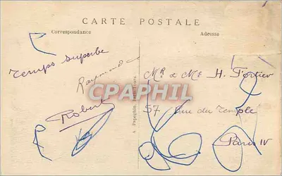 Lăvardin (L.-et-Ch) — Ruínas do Castelo XII, XIV e XV s. (Lado Leste) — A.P. — Verso