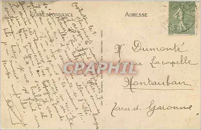 Cap Breton - Hossegor pittoresque — LL, n°56 — Verso