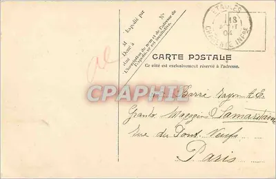 Royan — Il Casinò Municipale — V.P. Paris No. 19 — Verso
