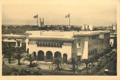 Casablanca — A Postagem e os Pacotes Postais — Édition La Cigogne, n° 160