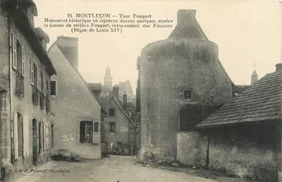 Montluçon — Torre Fouquet — Lib. F. Pointud