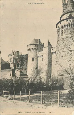 Vitré — O Castelo — Costa da Esmeralda — G. F. — n° 1491