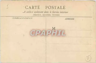 Carcassonne — Miasto. Wieża Młyńska i Mipadre — B. F. Chalon & Saone, nr 55 — Rewers