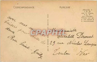Bordeaux - Rue e Porte Dijeaux - LL — Verso