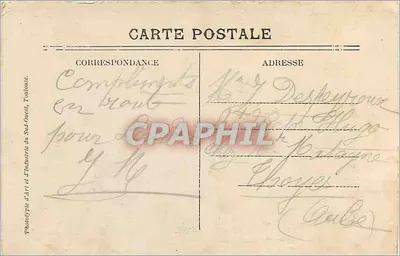 Bordeaux — Katedra św. Andrzeja — D.D. — Fototypia Sztuki i Przemysłu Południowego Zachodu, Toulouse — Rewers