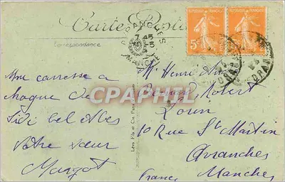Sidi-Bel-Abbès — Plac Républiki — LL — Rewers