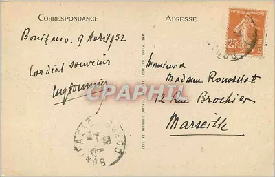 Bonifacio — A Cidadela — Editor desconhecido, n° 8 — Verso