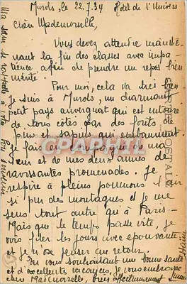 Le Mont-Dore — Vallée du Sancy et le Capucin — L'Auvergne — Verso