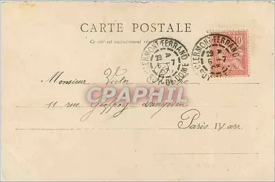 Clermont-Ferrand — Teatr — Wydawca nieznany — Rewers