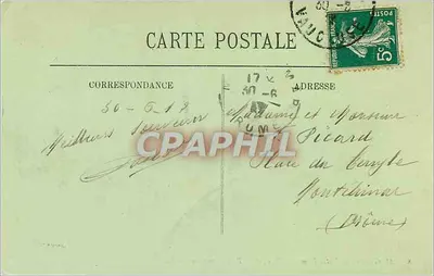 Avignon — Najświętsza Panienka Doms i Wieża Campana — LL. n°8 — Rewers
