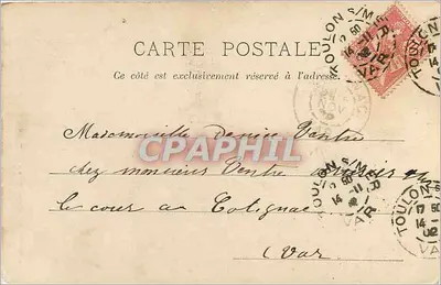 O Gênio Marítimo — Toulon — A. Couturier, fotógrafo, edição 89 — Verso