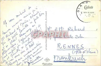 Wittlich (Mosel). Rathaus — editora: 50 Jahre Cranewald K.G. — Verso