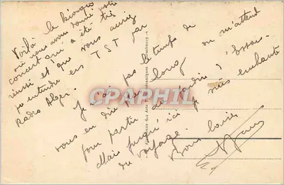ALGER - Plac Bresson — 71 — wydawca nieznany — Rewers