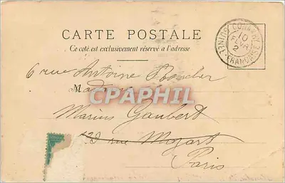 Conakry — Kościół protestancki — Francuska Gwinea — Rewers