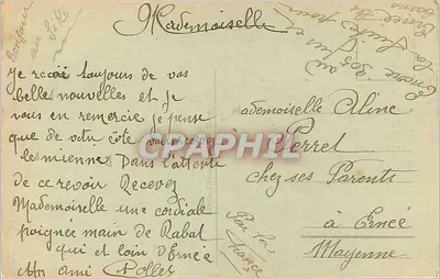 Rabat — Souvenir de Rabat — wydawca nieznany, nr 649 — Rewers