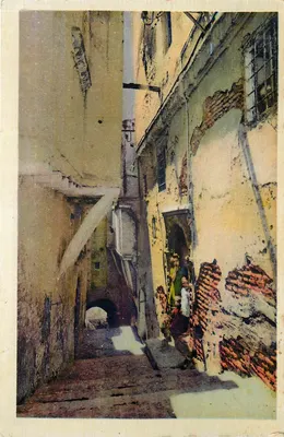 Argel, Casbah — Rue du Diable — Edições Girecky, Oran